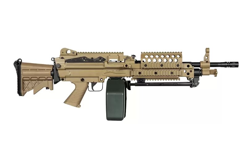 Airsoftový kulomet SA-46 EDGE™ - Tan