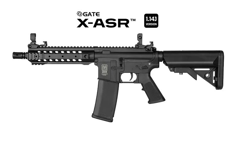 Airsoftová puška Specna Arms SA-F01 FLEX™ GATE X-ASR 1.14 J - černá