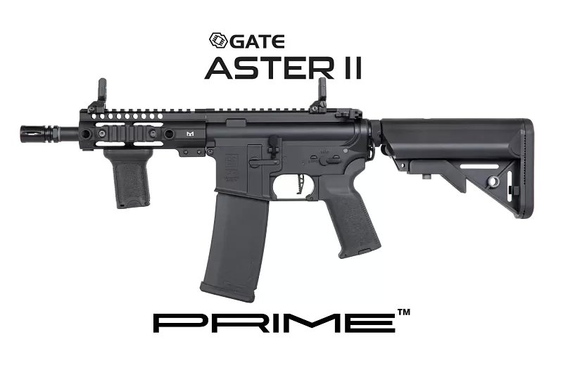 Airsoftová puška Specna Arms SA-P21 Prime™ Aster II ETU s bezkartáčovým motorem - černá