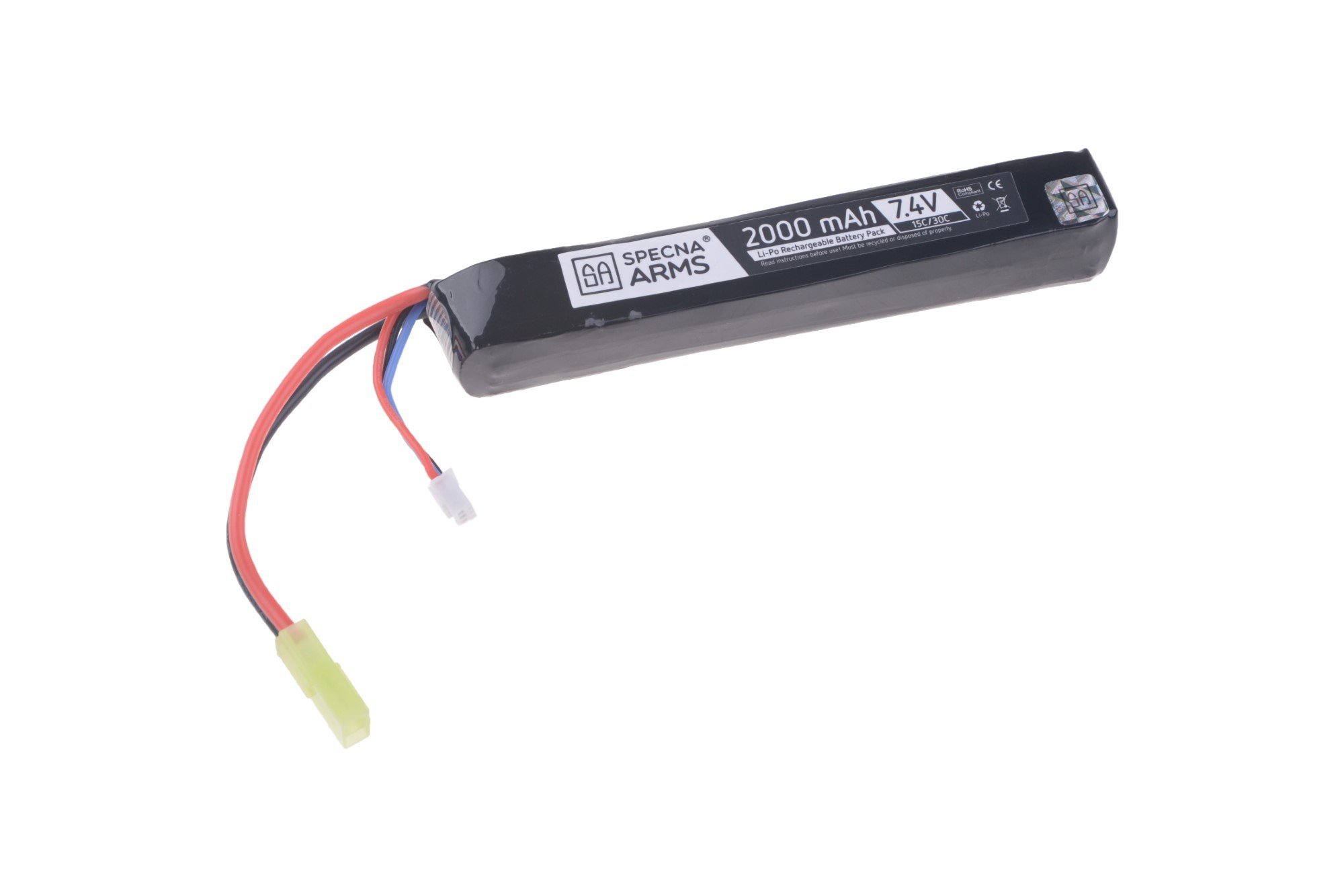 7,4V 2000mAh 15/30C LiPo baterie