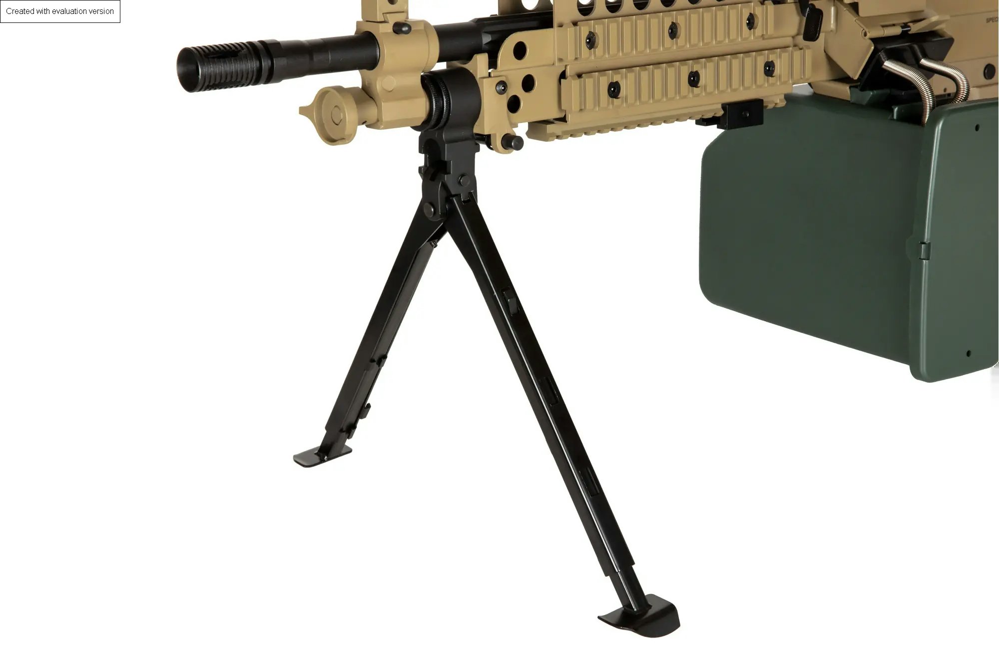 Airsoftový kulomet SA-46 EDGE™ - Tan