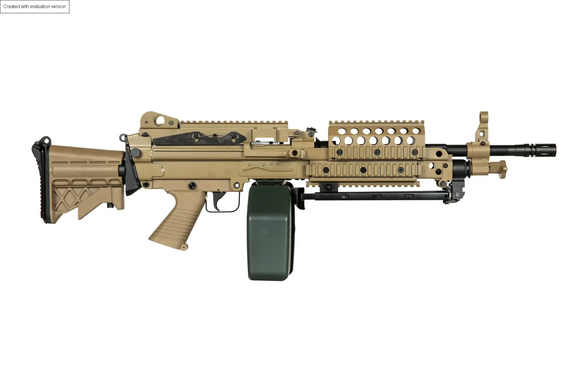 Airsoftový kulomet SA-46 EDGE™ - Tan