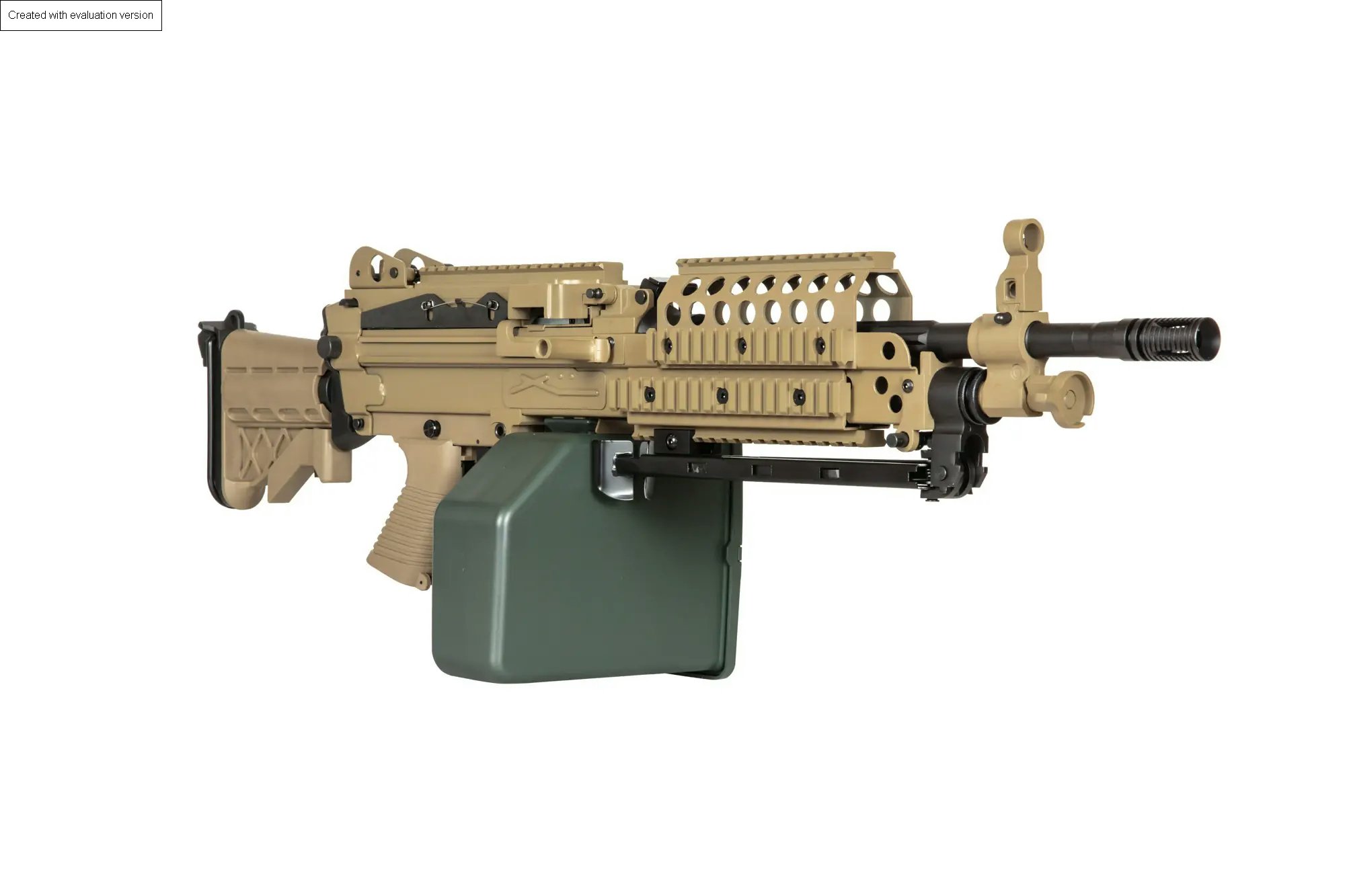 Airsoftový kulomet SA-46 EDGE™ - Tan