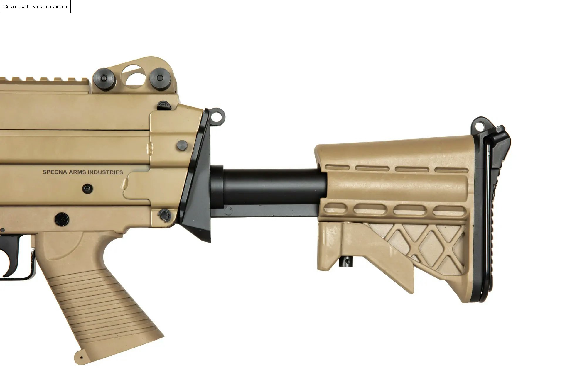 Airsoftový kulomet SA-46 EDGE™ - Tan