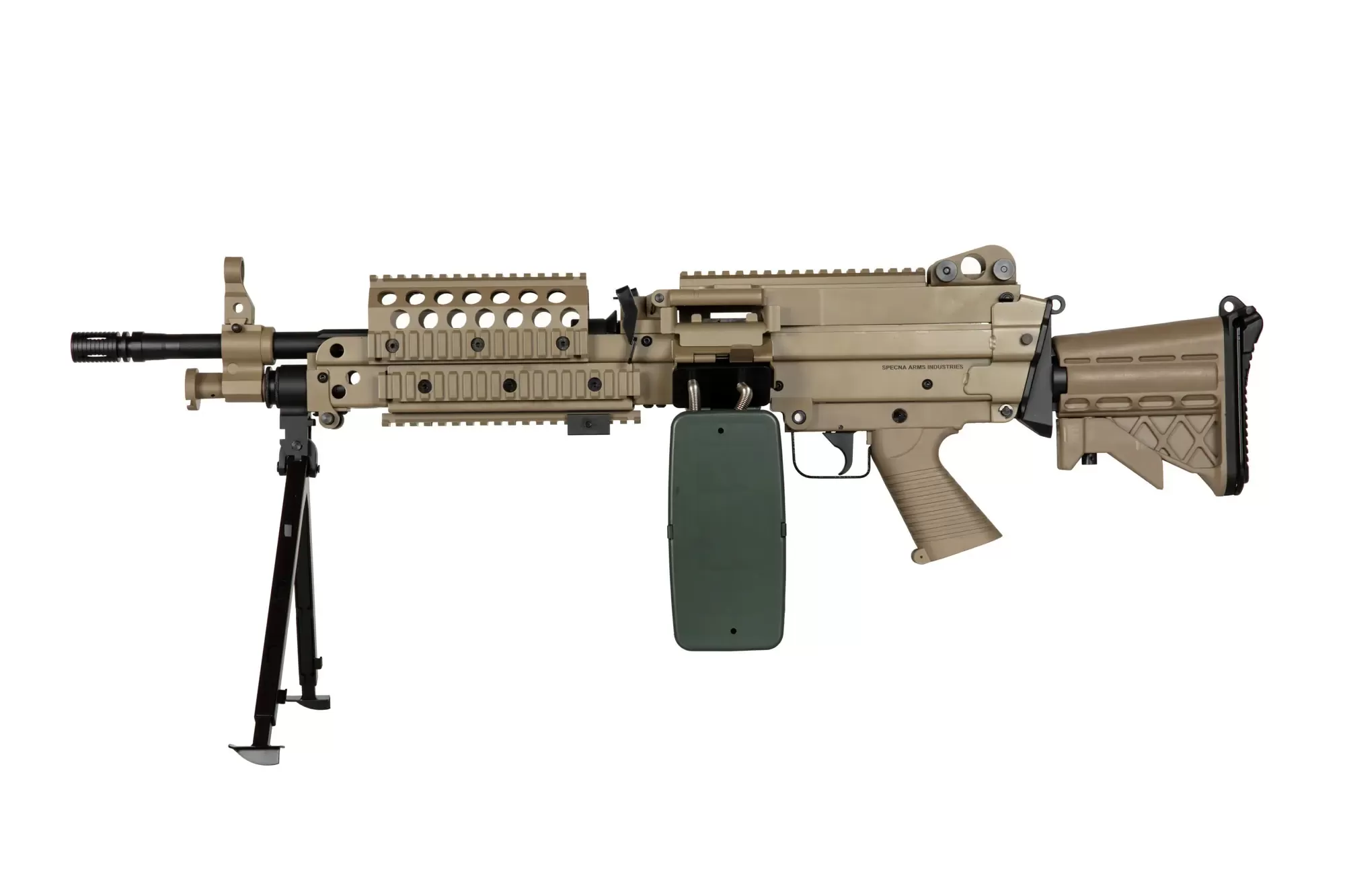 Airsoftový kulomet SA-46 EDGE™ - Tan