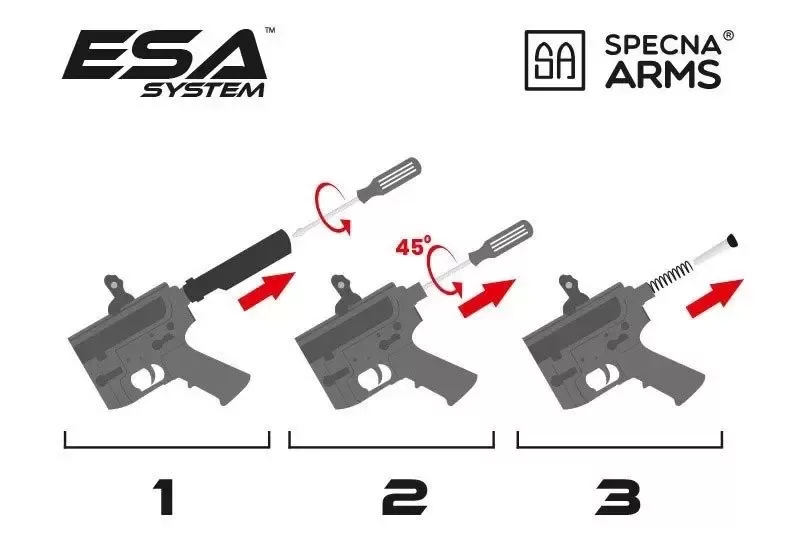 Airsoftová puška Specna Arms Daniel Defense® MK18 SA-E19 EDGE™ Kestrel™ ETU 1.14 J Chaos Bronze