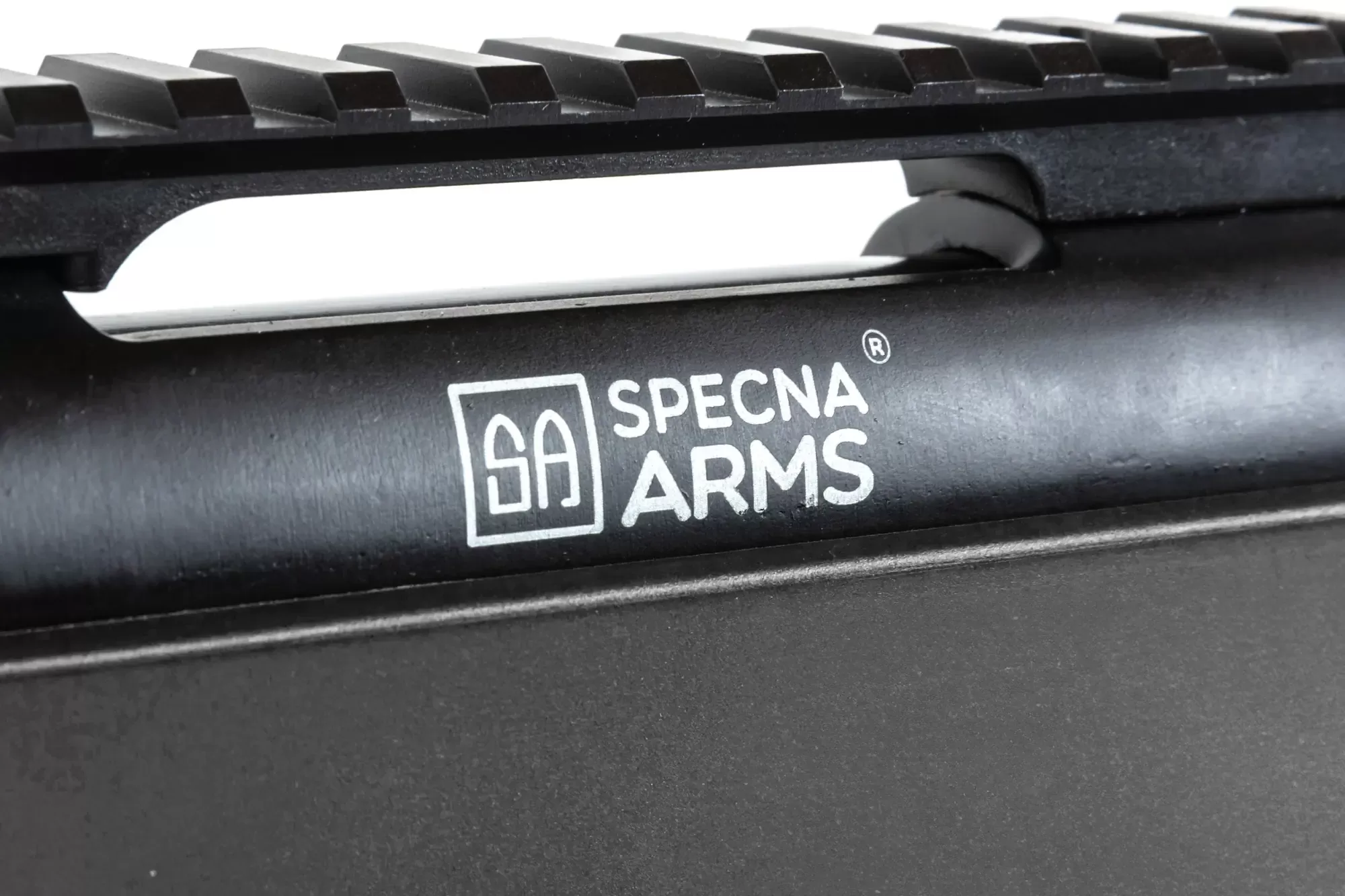 Airsoftová odstřelovací puška Specna Arms SA-S02 CORE™ High Velocity Upgraded - černá